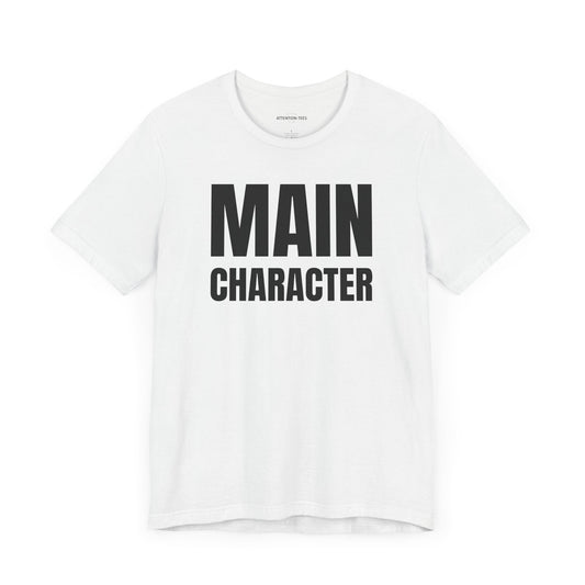 Main Character - Unisex Jersey Short Sleeve T-shirt