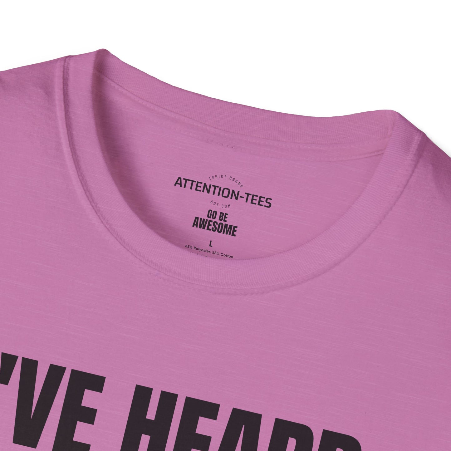 Statement T-Shirt — "I've Heard Enough From Old White Men" Political Protest Tee