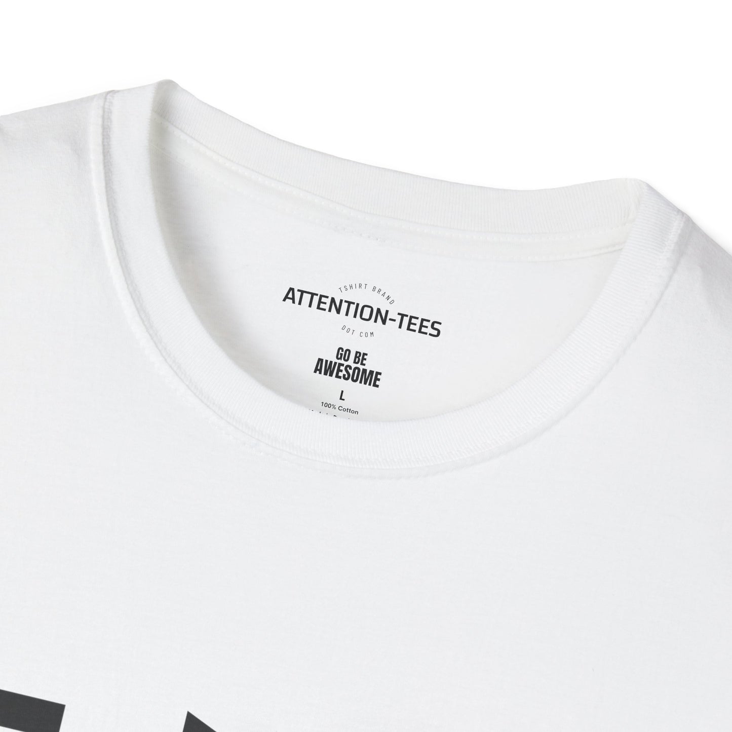 T-Shirt — Equal Greater Than Divided Statement Tee