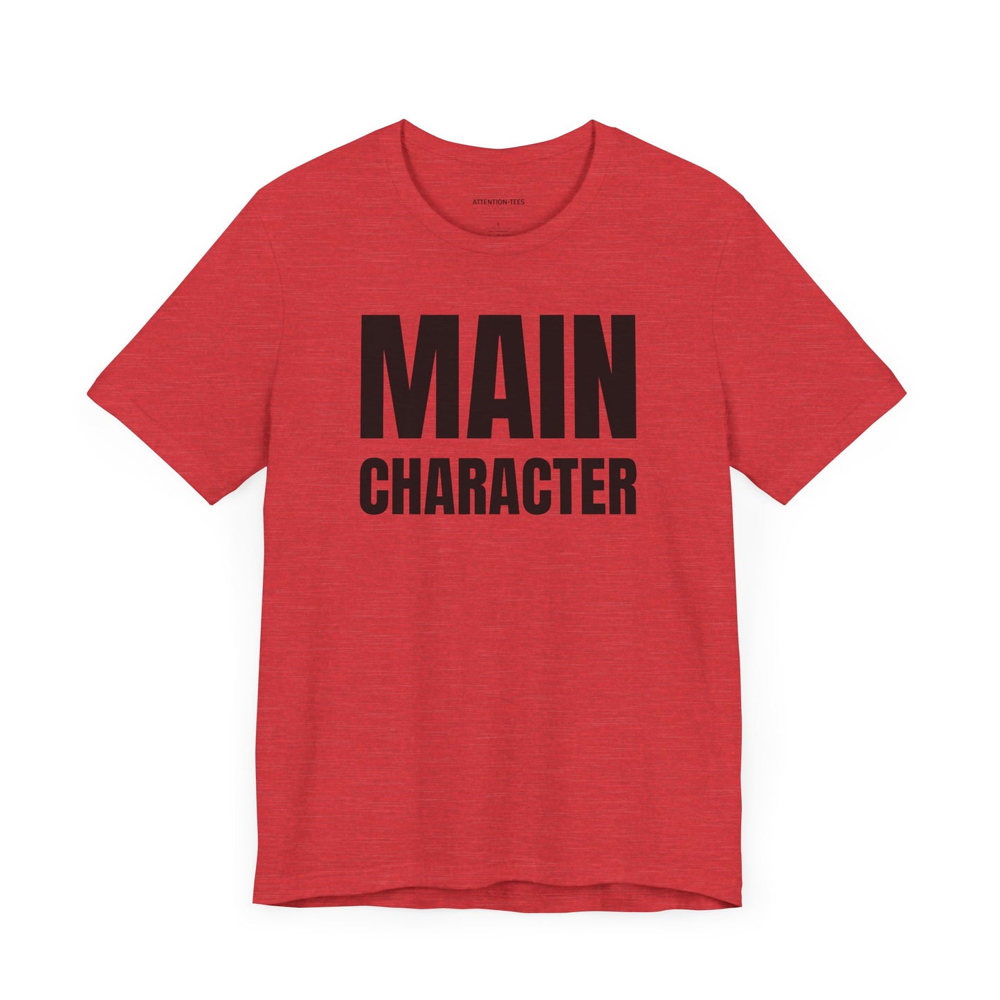 Main Character - Unisex Jersey Short Sleeve T-shirt