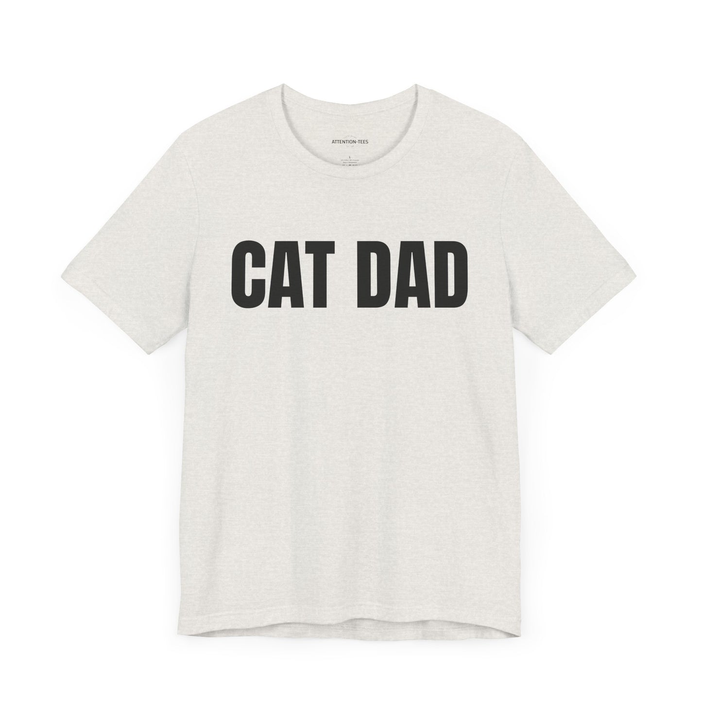Cat Dad - Unisex Jersey Short Sleeve T-shirt