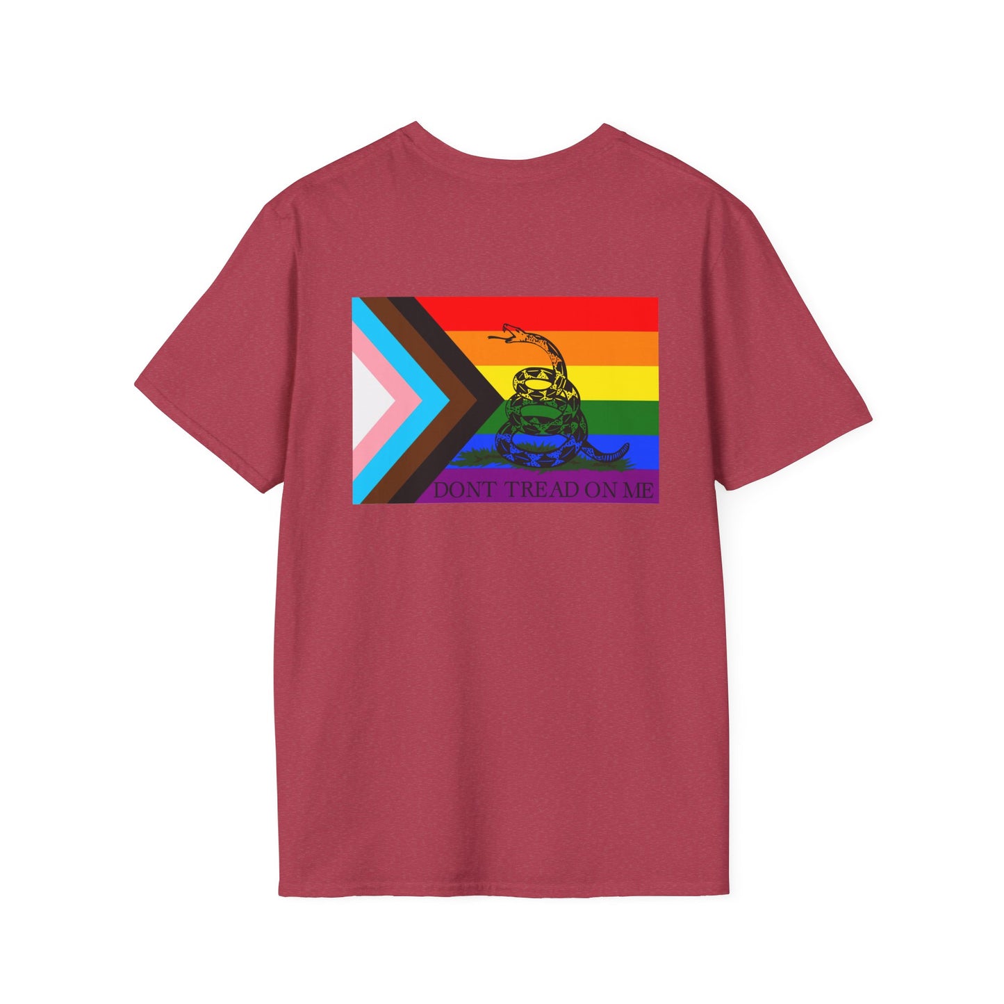 Don't Tread on My Pride version 1 - Softstyle T-shirt