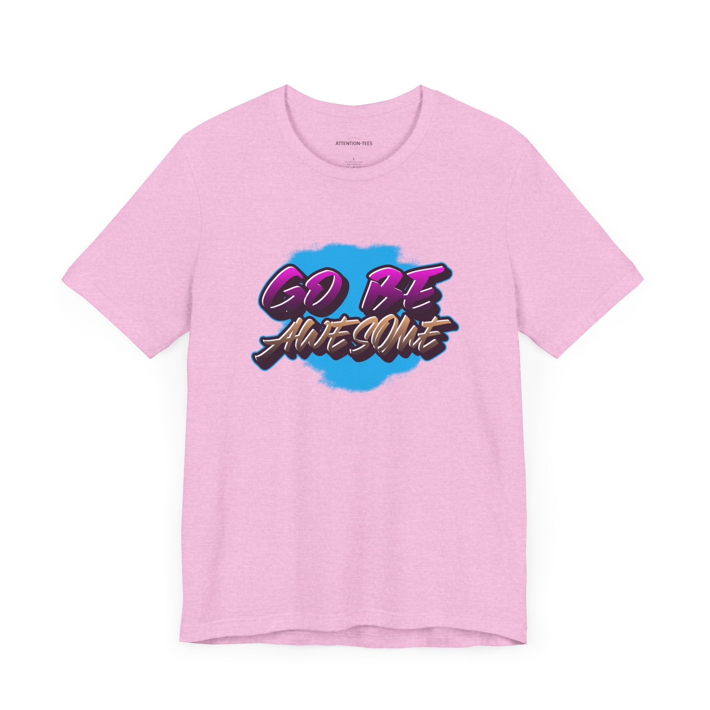 Go Be Awesome Graffiti 1 - Unisex Jersey Short Sleeve T-shirt