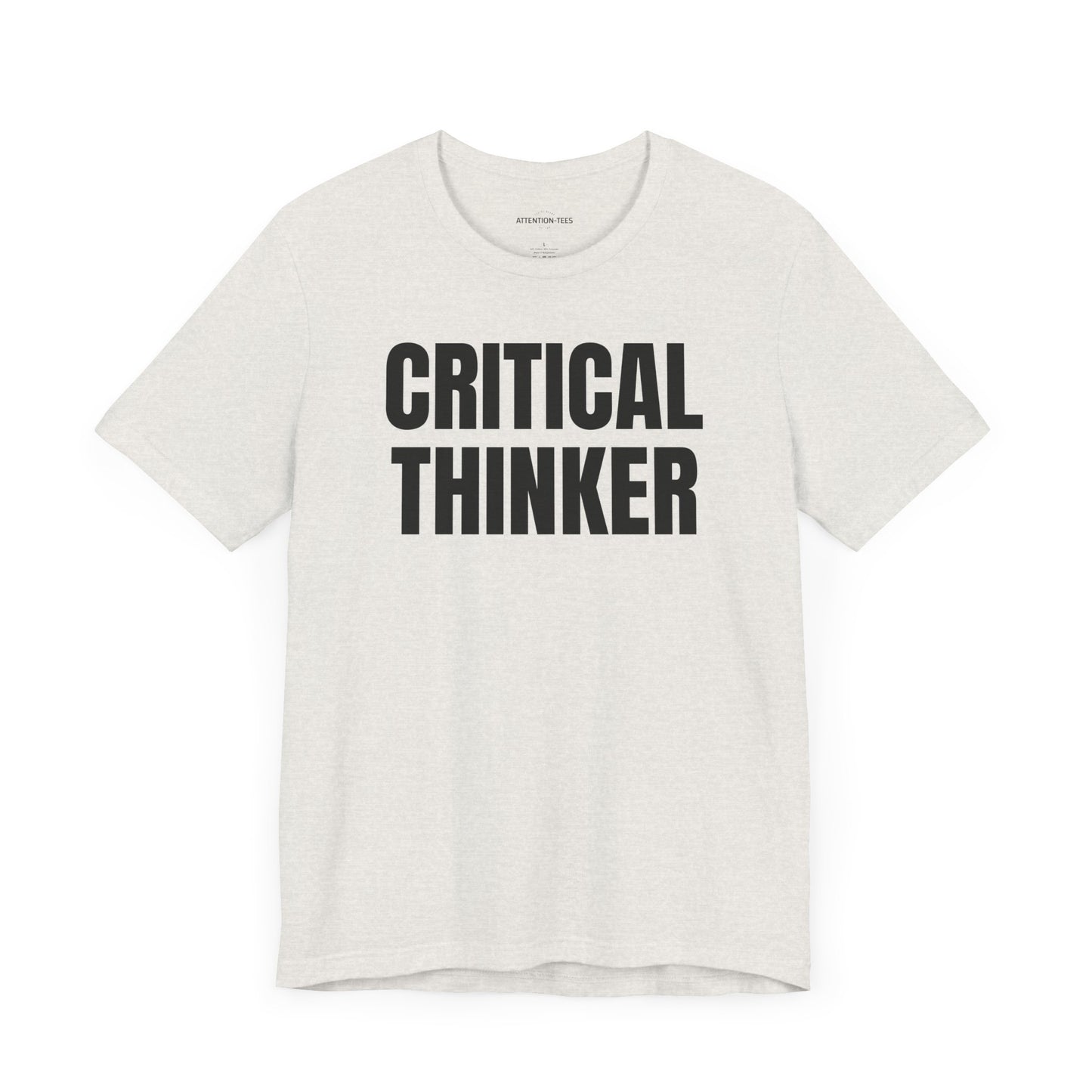 Critical thinker - Unisex Jersey Short Sleeve T-shirt