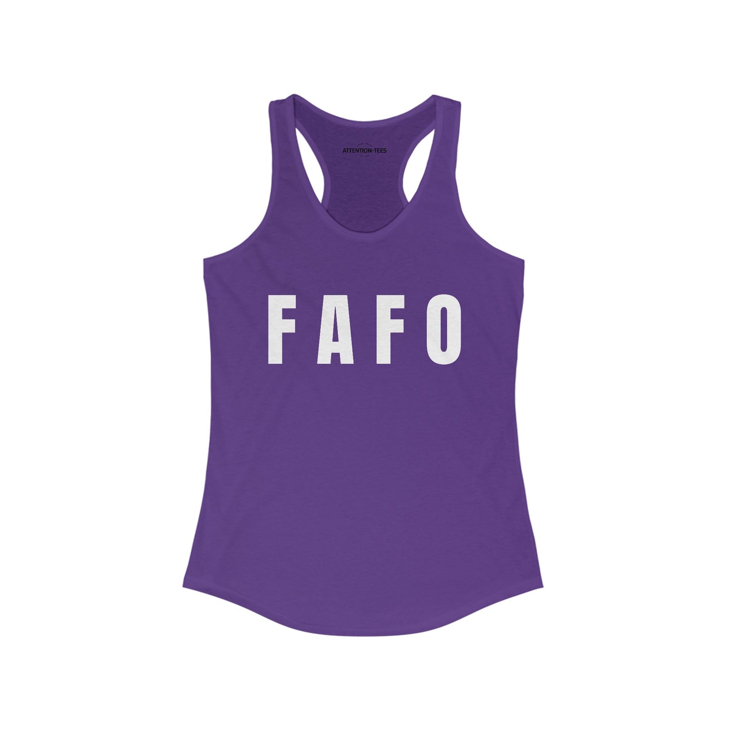 FAFO - Women's Ideal Racerback Tank