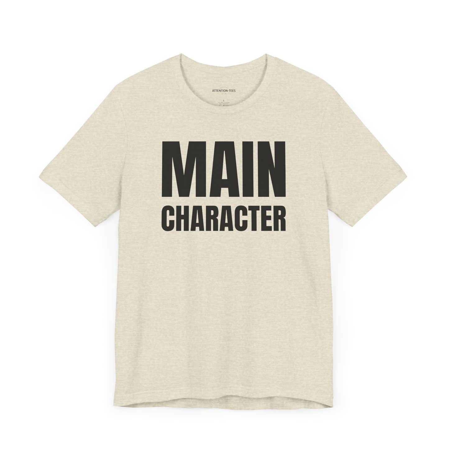 Main Character - Unisex Jersey Short Sleeve T-shirt