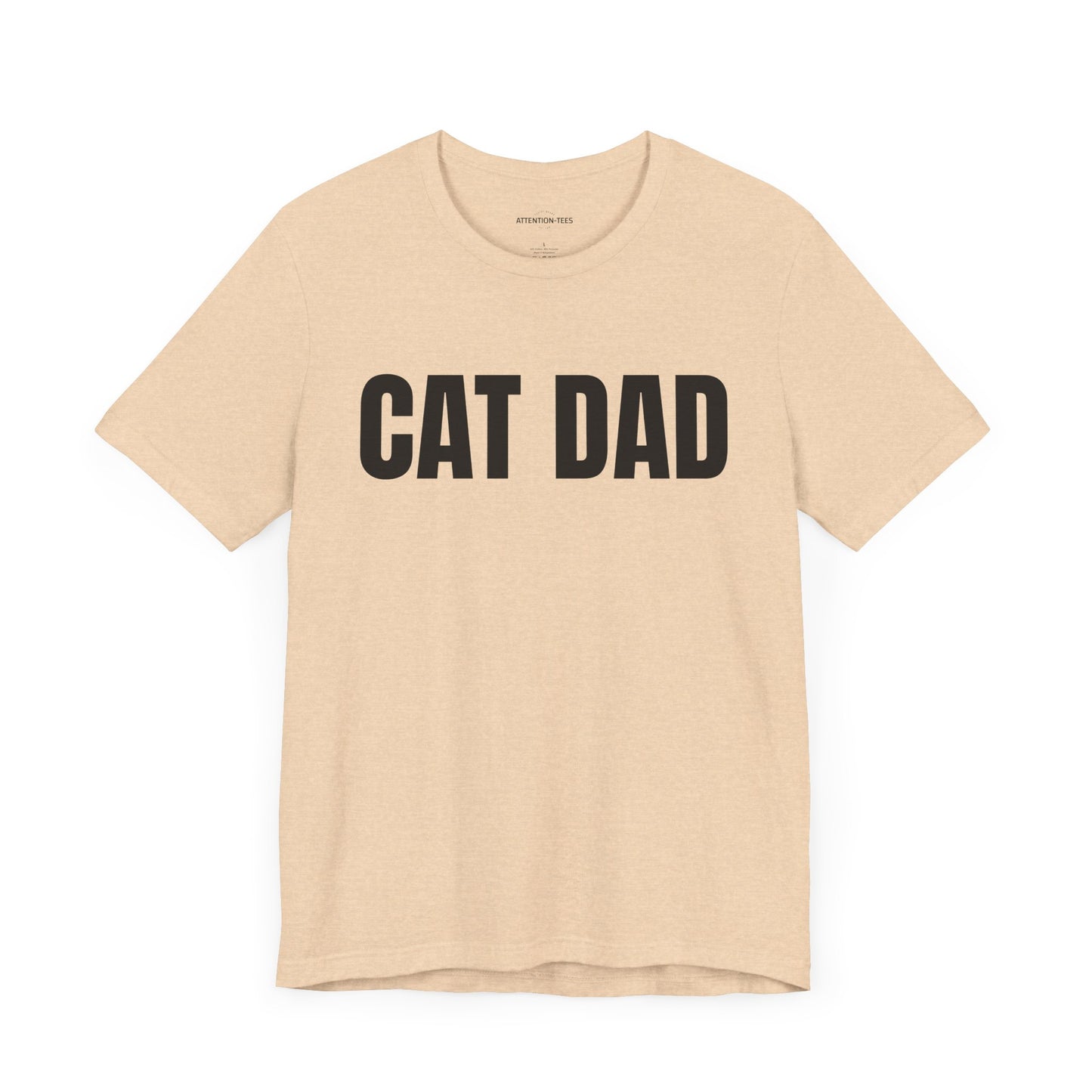 Cat Dad - Unisex Jersey Short Sleeve T-shirt
