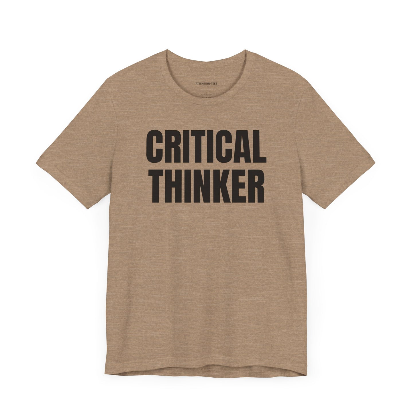 Critical thinker - Unisex Jersey Short Sleeve T-shirt