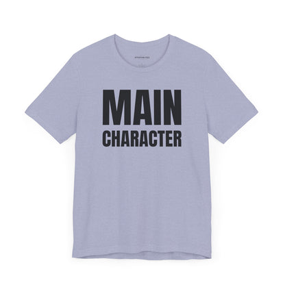 Main Character - Unisex Jersey Short Sleeve T-shirt