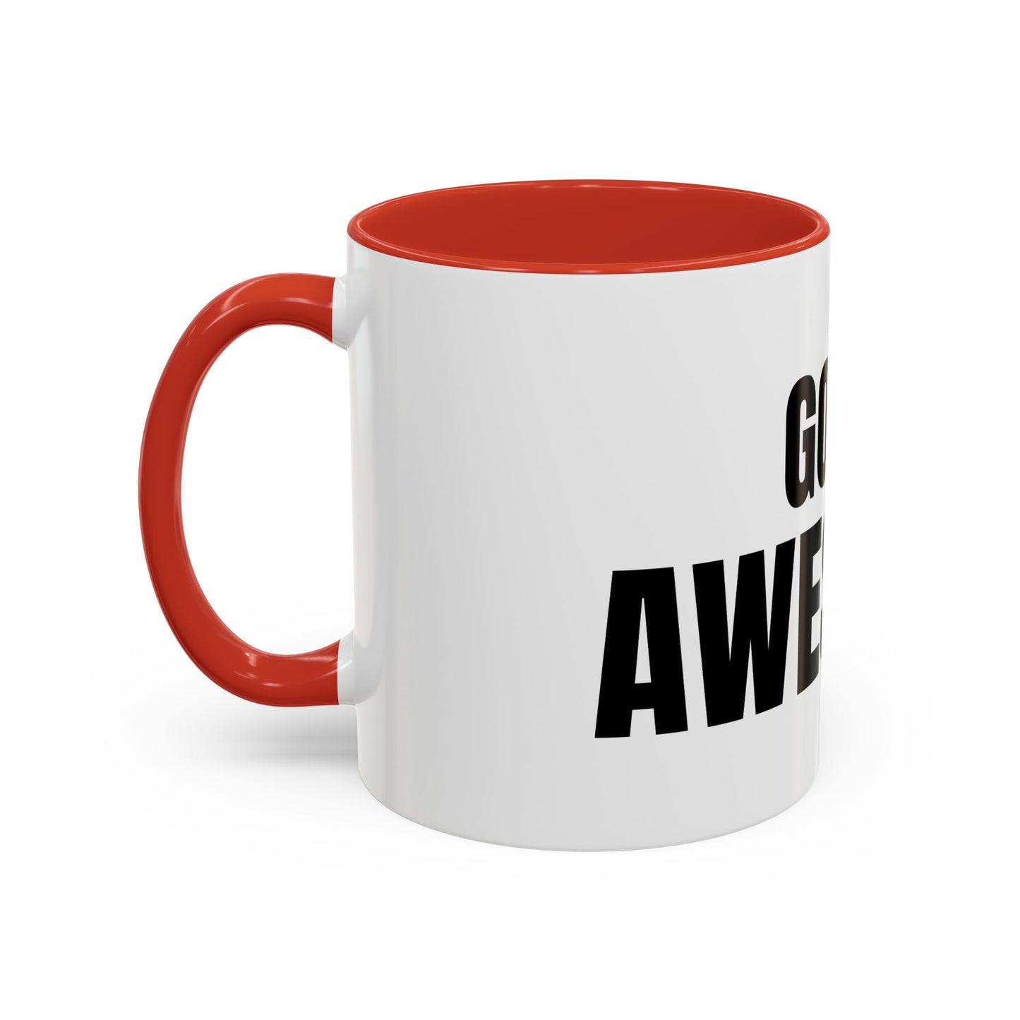 Go Be Awesome - Accent Coffee Mug (11 oz)