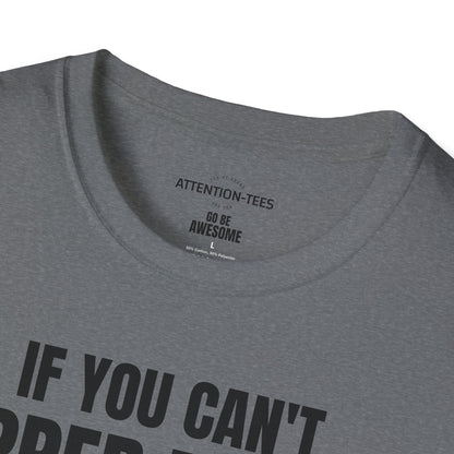 If You Can't Zipper Merge Don't Talk To Me T-Shirt — Funny Driving/Zipper Merge Tee
