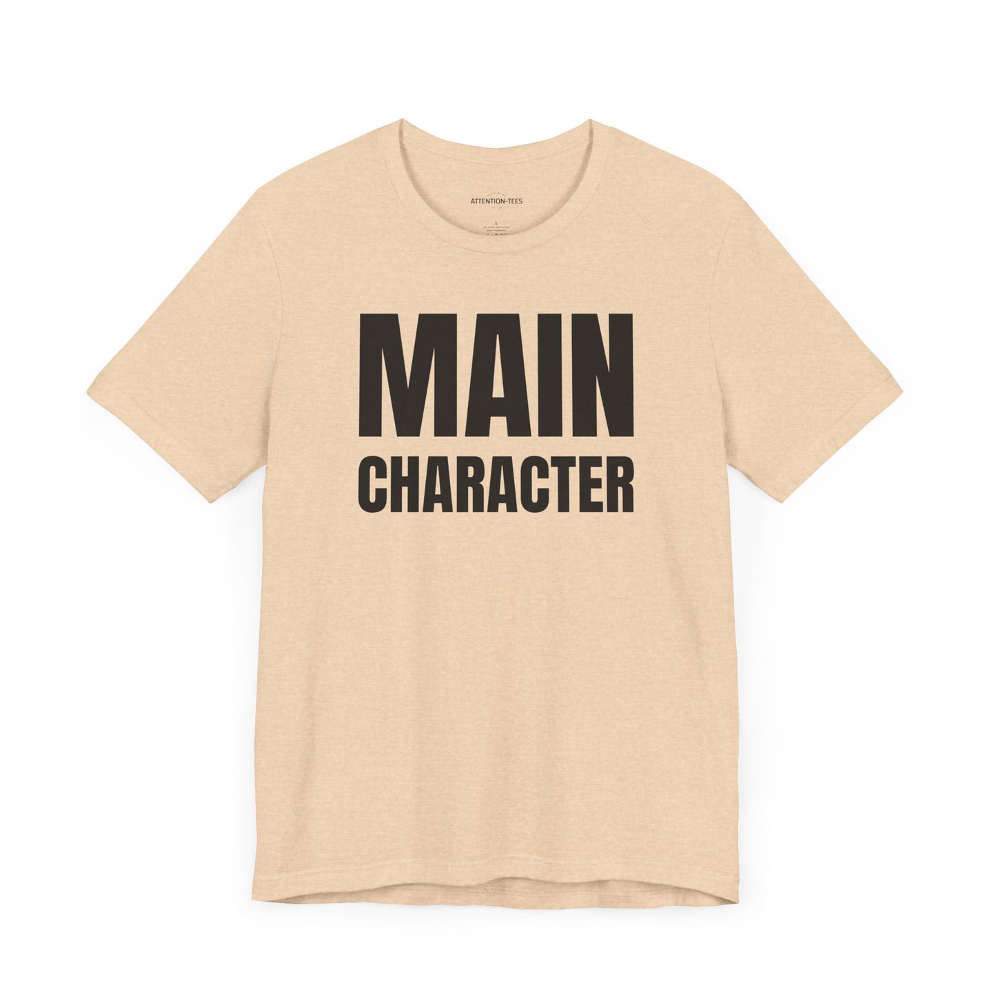 Main Character - Unisex Jersey Short Sleeve T-shirt