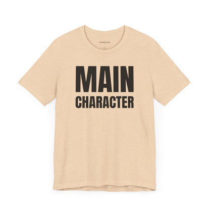 Main Character - Unisex Jersey Short Sleeve T-shirt