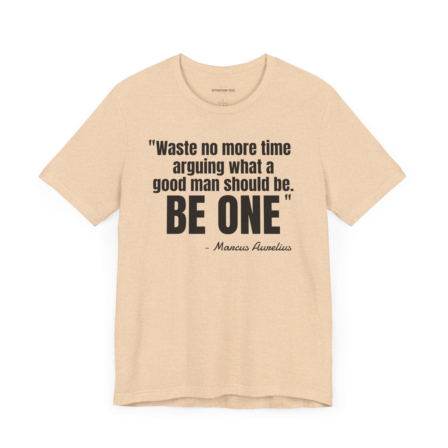 Waste no more time Stoic Quote - Unisex Jersey Short Sleeve T-shirt