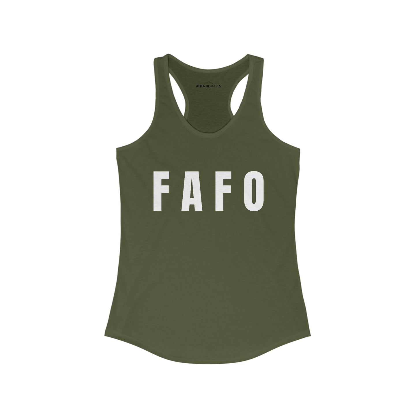 FAFO - Women's Ideal Racerback Tank