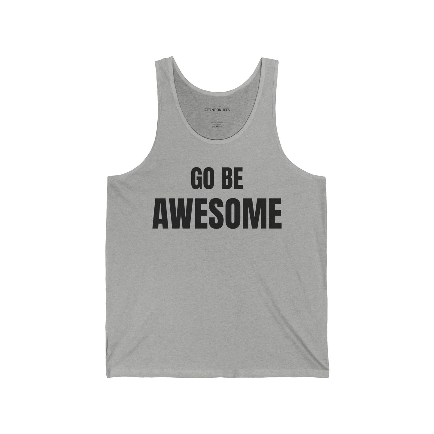 Go Be Awesome - Unisex Jersey Tank top