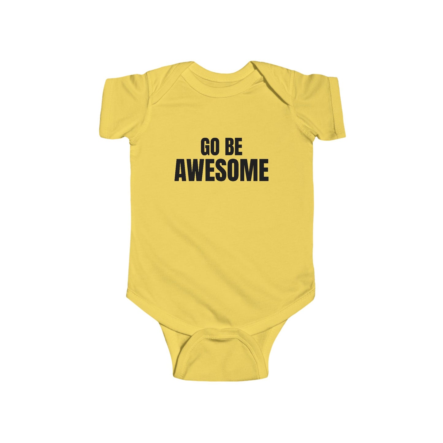 Go Be Awesome - Infant Fine Jersey Bodysuit