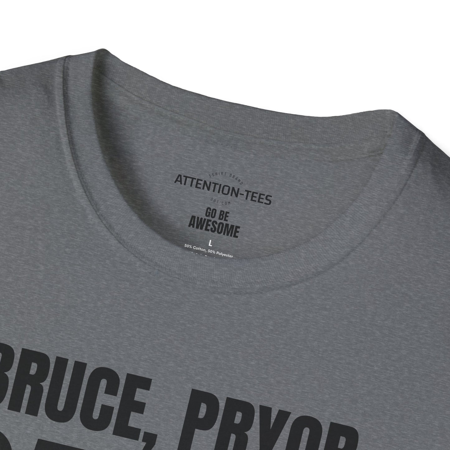 Carlin & Comedy Legends T-Shirt — Bruce, Pryor, Hicks, Gervais, Burr