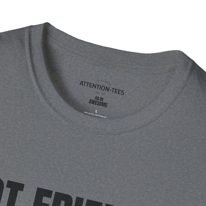 Not Friendly T-Shirt — Funny Anti-Social Graphic Tee