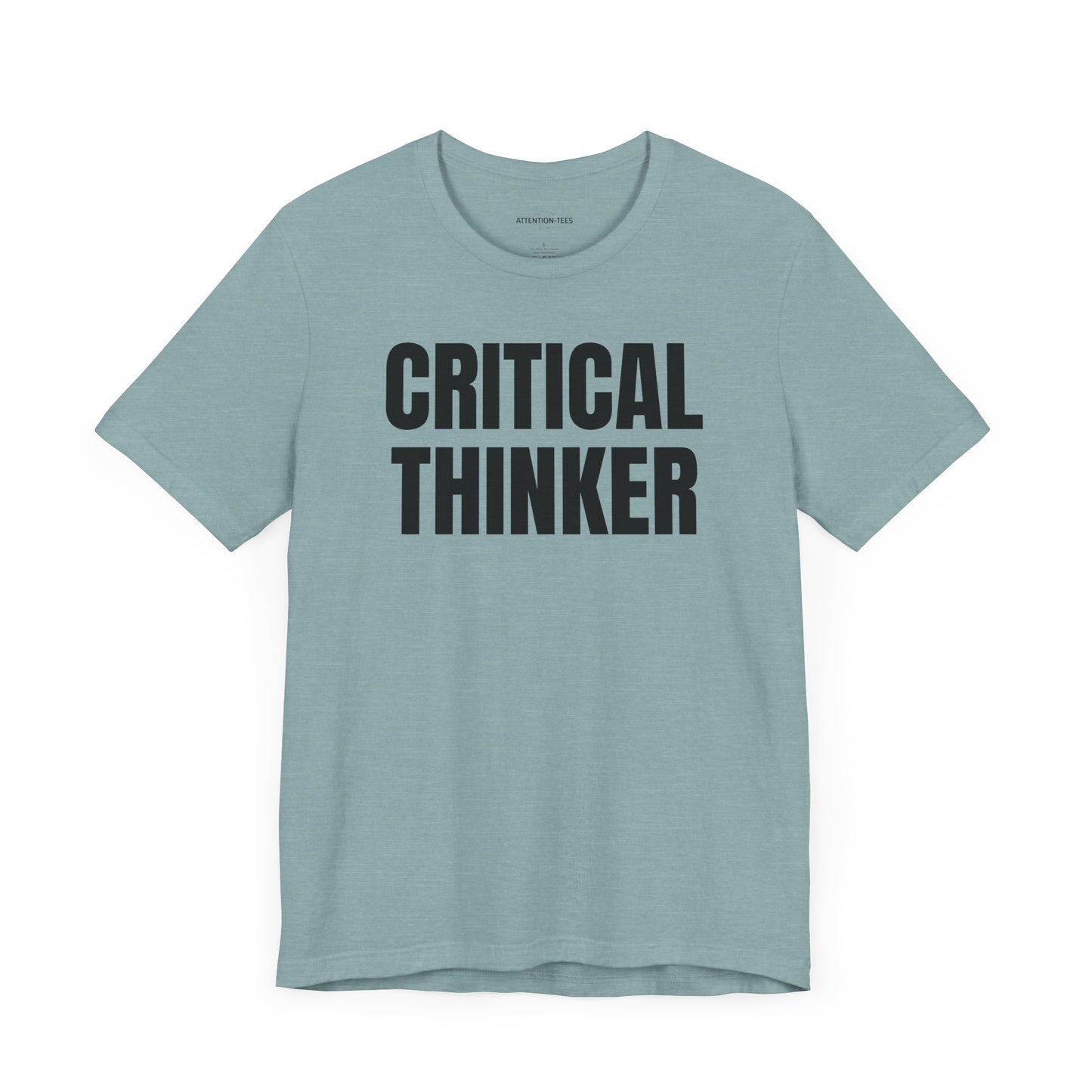 Critical thinker - Unisex Jersey Short Sleeve T-shirt