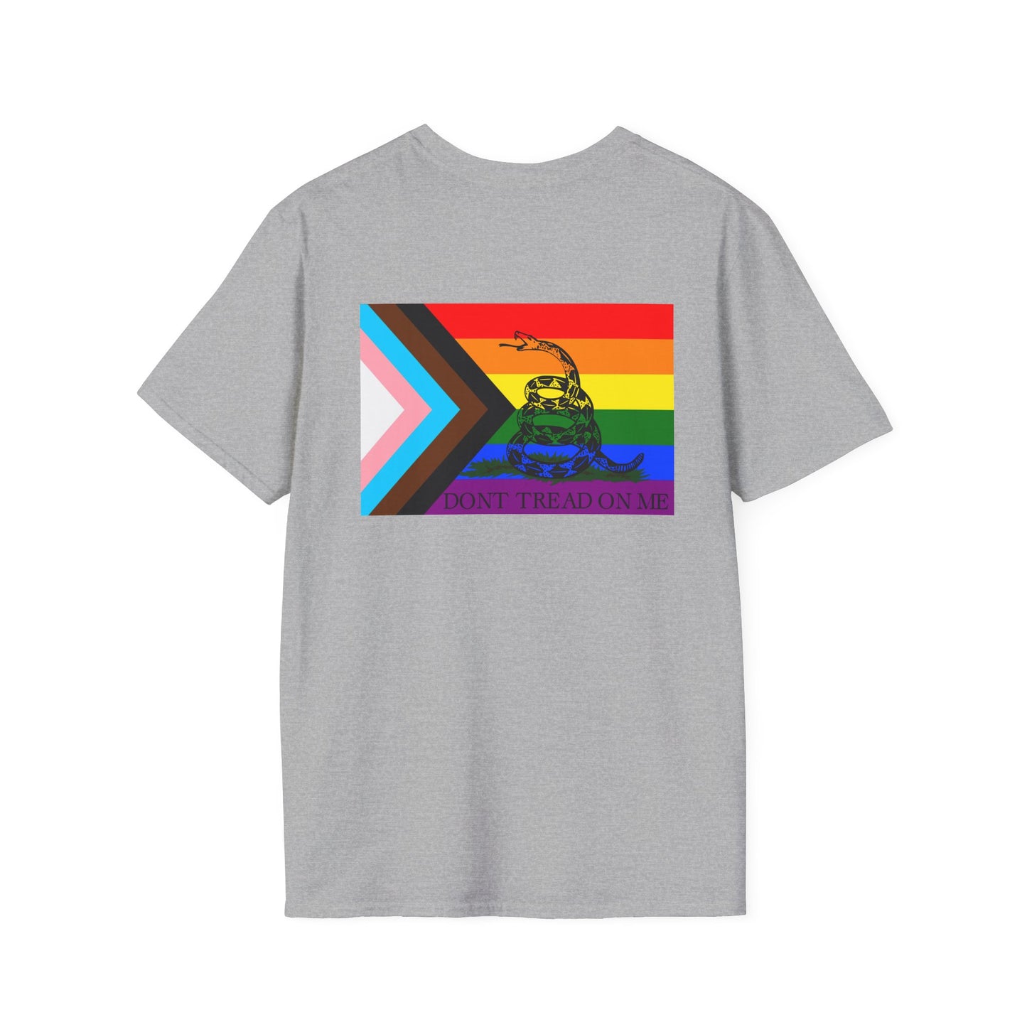 Don't Tread on My Pride version 1 - Softstyle T-shirt