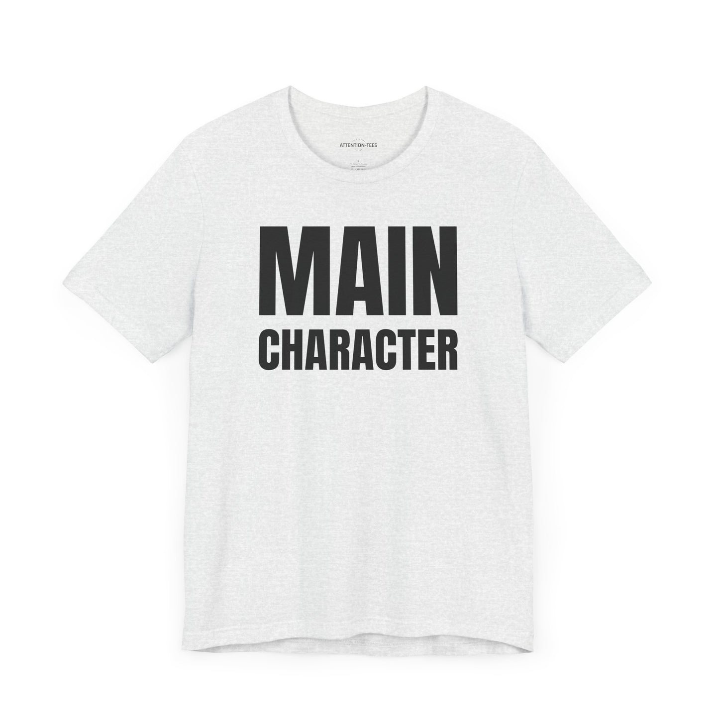 Main Character - Unisex Jersey Short Sleeve T-shirt