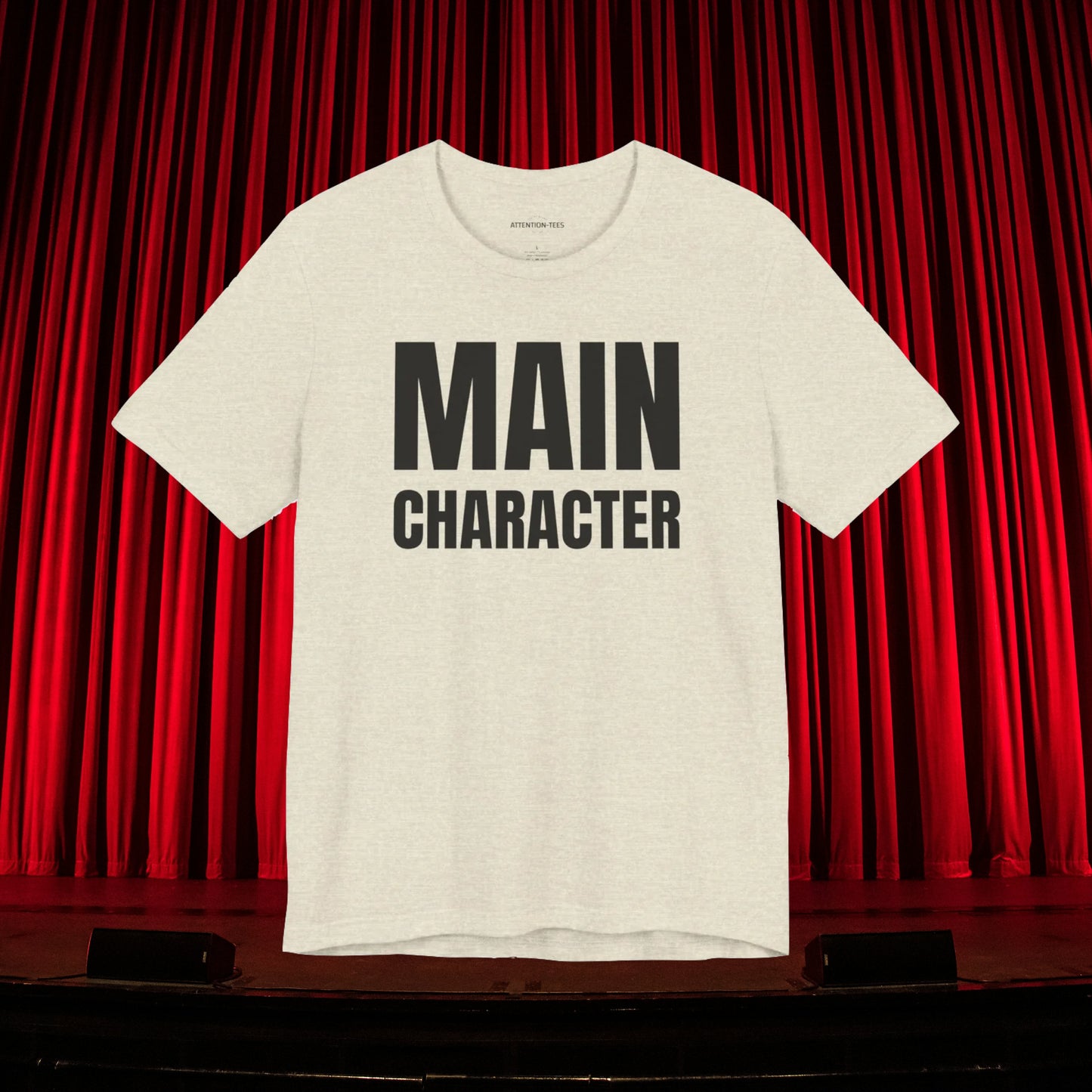 Main Character - Unisex Jersey Short Sleeve T-shirt