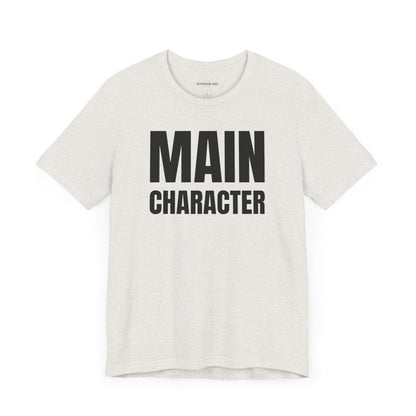Main Character - Unisex Jersey Short Sleeve T-shirt