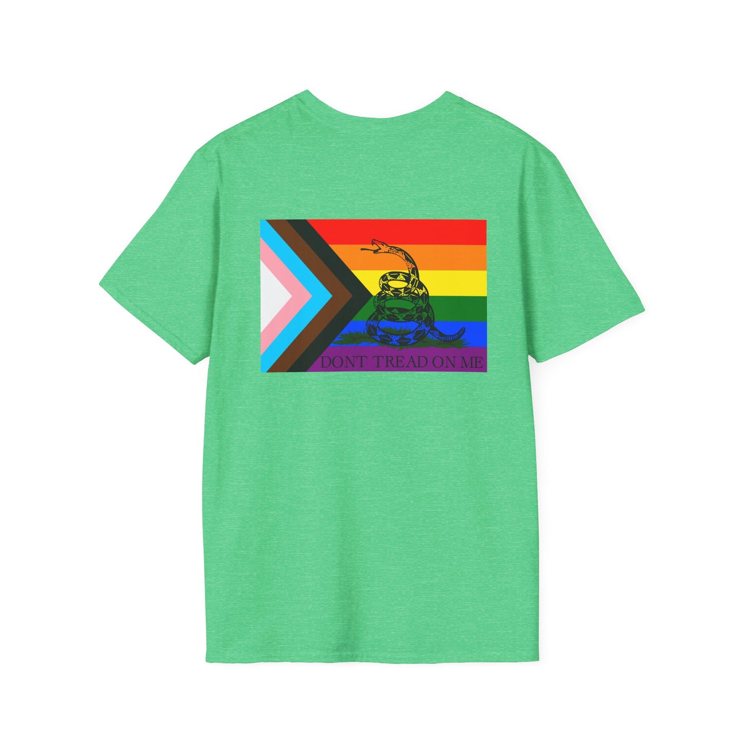 Don't Tread on My Pride version 1 - Softstyle T-shirt