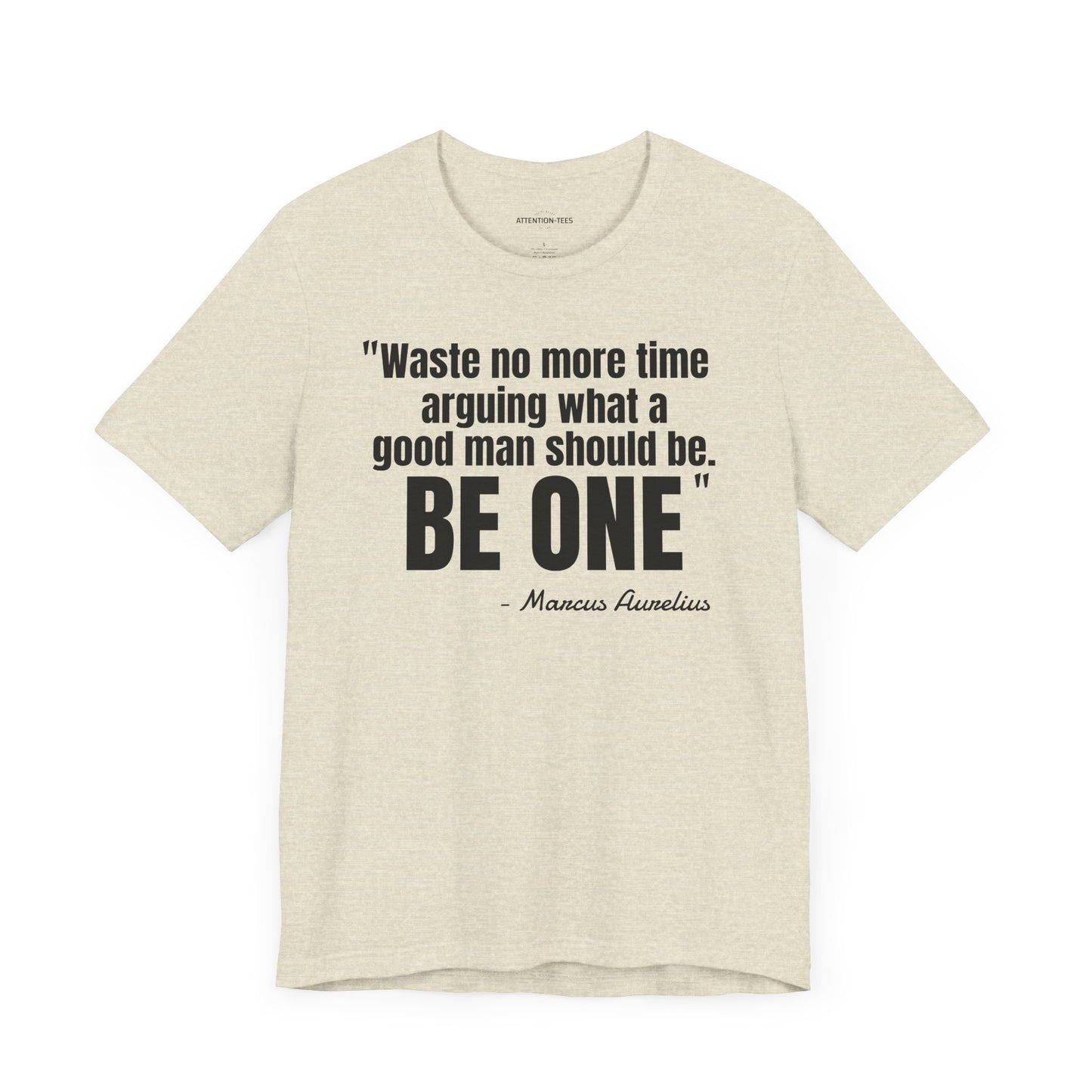 Waste no more time Stoic Quote - Unisex Jersey Short Sleeve T-shirt