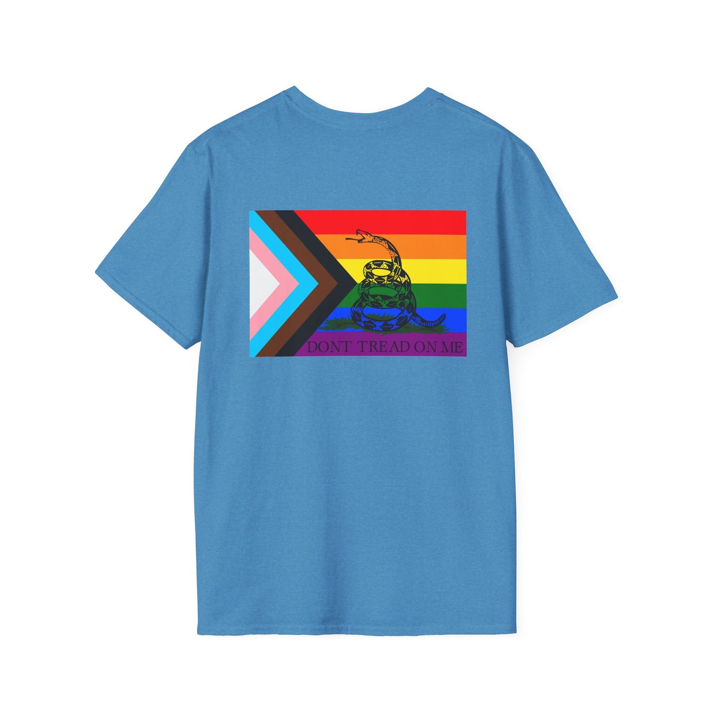 Don't Tread on My Pride version 1 - Softstyle T-shirt