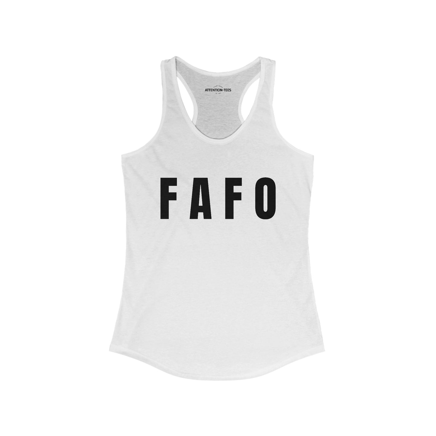 FAFO - Women's Ideal Racerback Tank