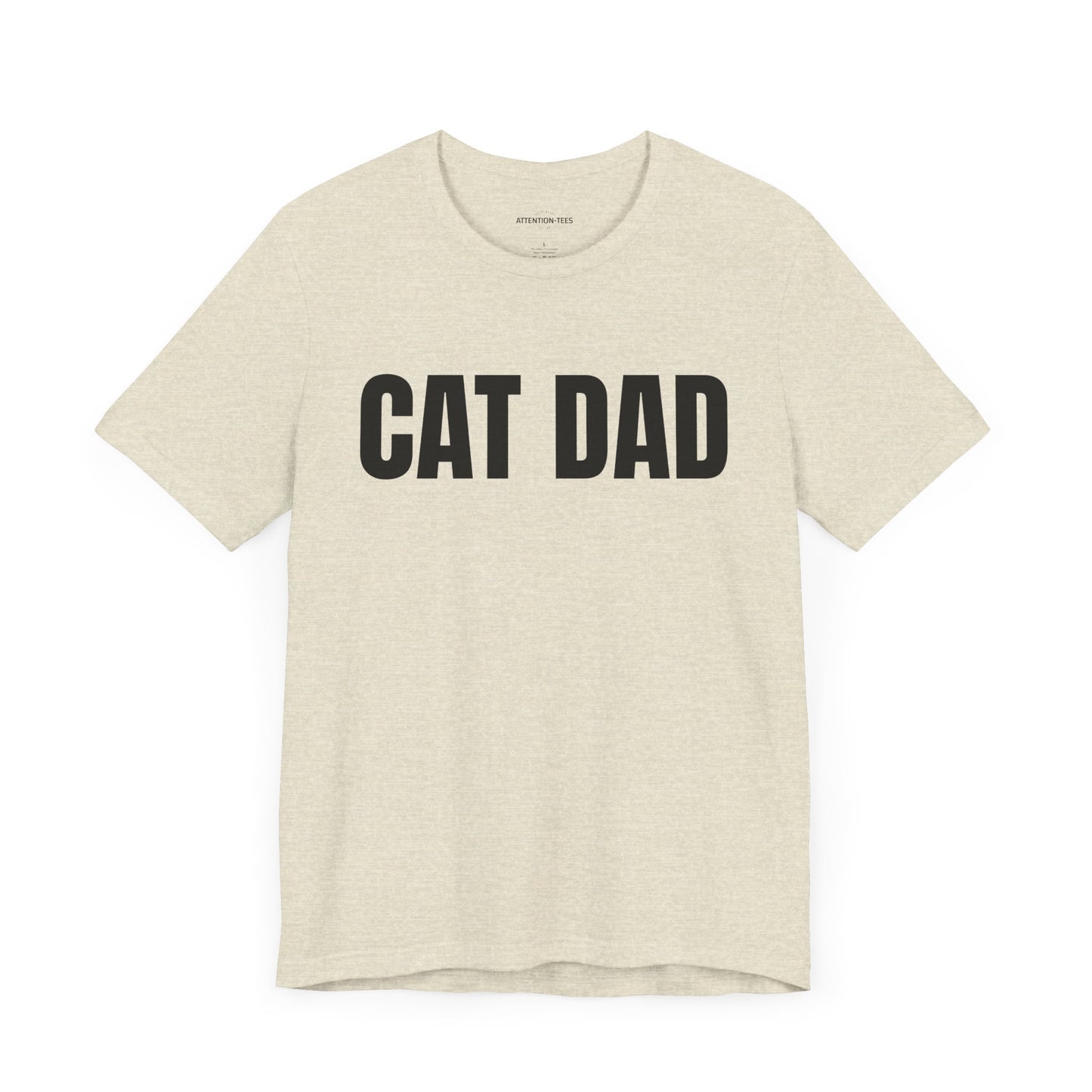 Cat Dad - Unisex Jersey Short Sleeve T-shirt