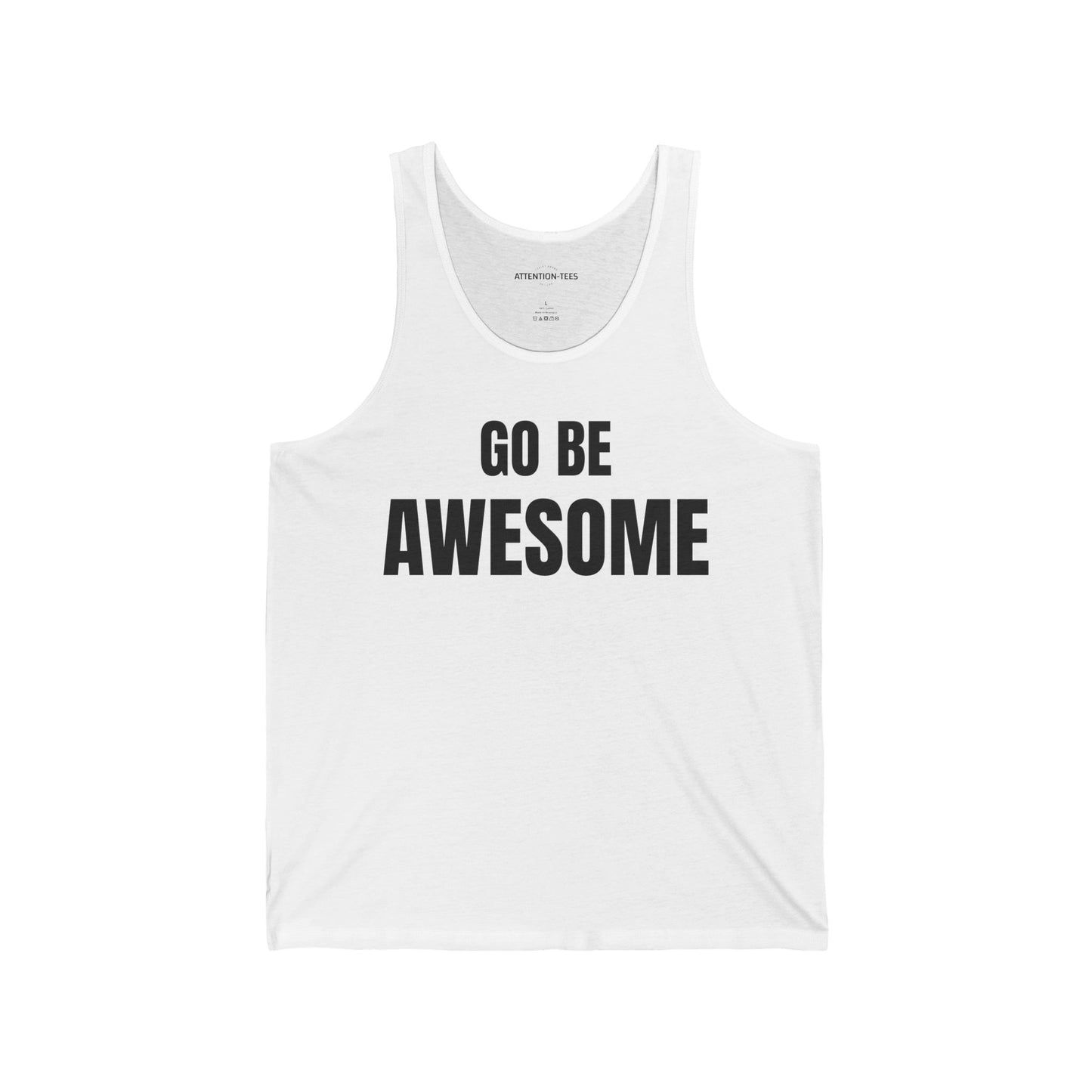 Go Be Awesome - Unisex Jersey Tank top