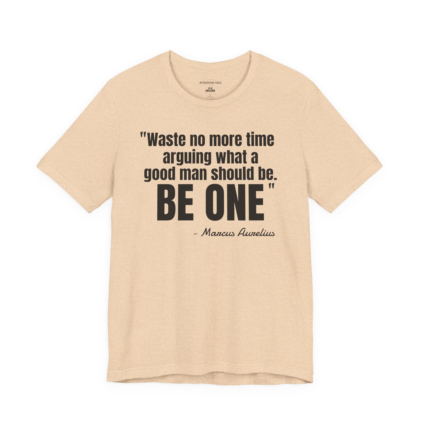 Waste no more time Stoic Quote - Unisex Jersey Short Sleeve T-shirt