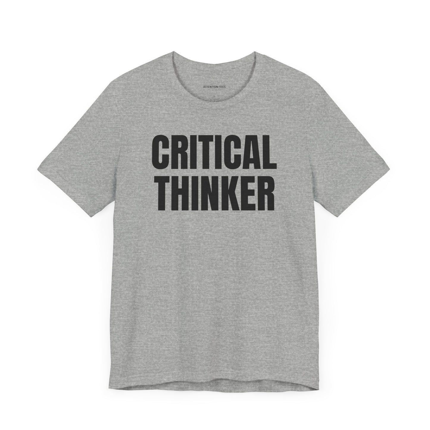 Critical thinker - Unisex Jersey Short Sleeve T-shirt