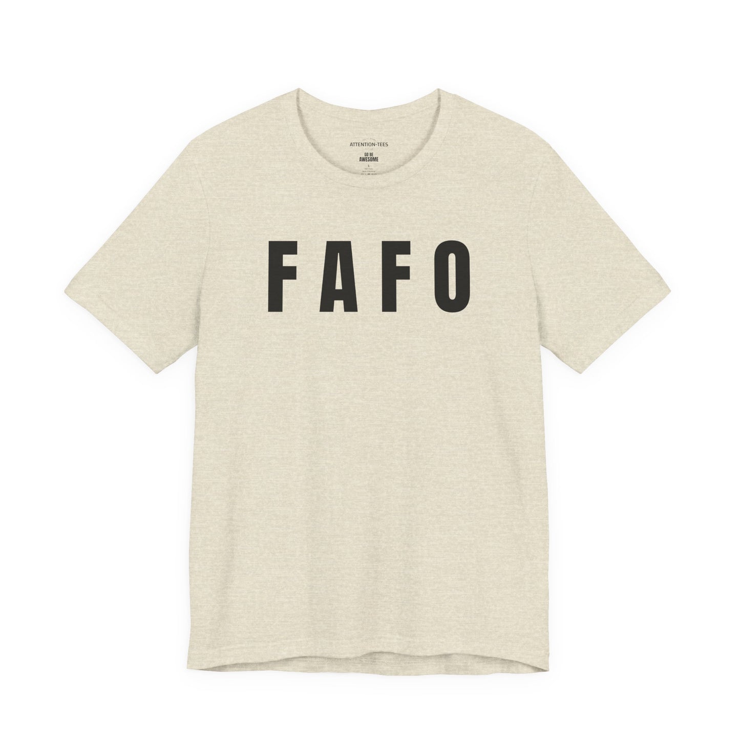 FAFO - Unisex Jersey Short Sleeve T-Shirt