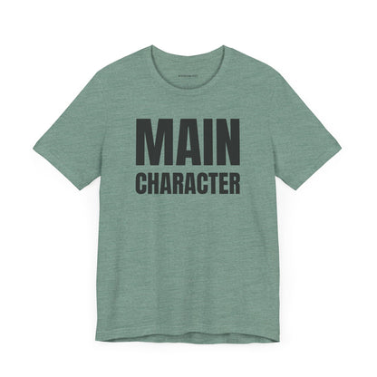 Main Character - Unisex Jersey Short Sleeve T-shirt