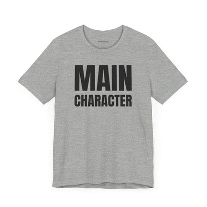 Main Character - Unisex Jersey Short Sleeve T-shirt
